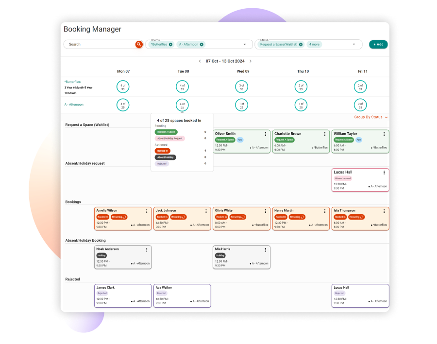 Office's Booking Manager booking and occupancy management tool